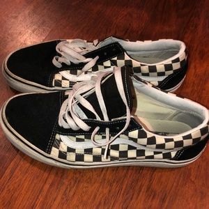 Checkered vans